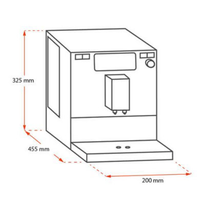 6774466, Melitta® Bean to Cup Coffee Machine