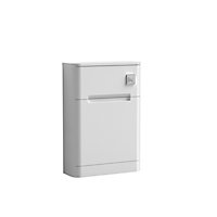Mellow Floor Standing WC Unit (Concealed Cistern and Pan Not Included) - 550mm - Satin White - Balterley