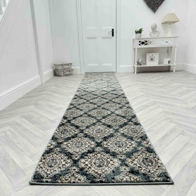 Melody Blue 985015-119 Hall Runner Carpet Runner Rug