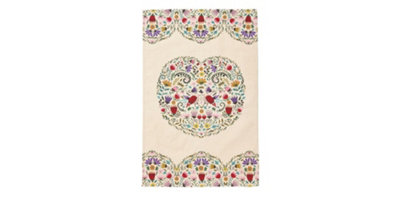 Melody Graphic Print 100% Cotton Tea Towel