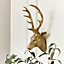 Melody Maison Antique Gold Metal Stag Head
