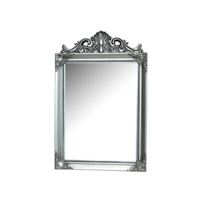 Melody Maison Antique Silver Wall Mirror 36cm x 55cm