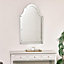 Melody Maison Arched Mirrored Framed Wall Mirror 60cm x 101cm