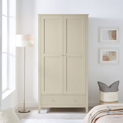 Melody Maison Double Wardrobe - Hales Taupe Range