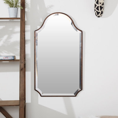 Melody Maison Frameless Shaped Wall Mirror