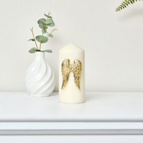 Melody Maison Gold Angel Wings Candle Pin