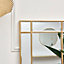Melody Maison Gold Framed Art Deco Wall / Leaner Mirror 54cm x 142cm