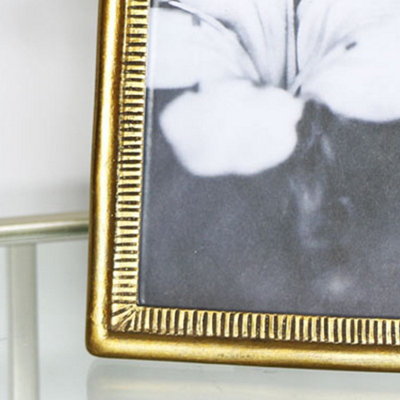 Melody Maison Gold Leopard Photo Frame