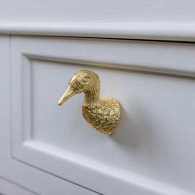 Melody Maison Gold Metal Bird Drawer Knob