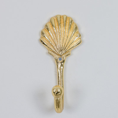 Melody Maison Gold Shell Wall Hook
