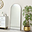 Melody Maison Large Gold Arched Leaner Mirror 150cm x 60cm