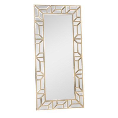 Melody Jane Puppenhaus Leerer Bilderrahmen Antik Gold - Rechteckig, Maßstab 1:12, Größe 45x37mm