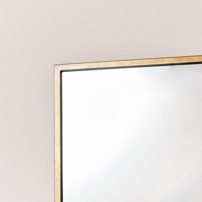 Melody Maison Large Gold Rectangle Mirror 60cm x 140cm