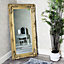 Melody Maison Large Ornate Gold Wall / Leaner Mirror 78cm x 158cm