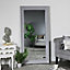 Melody Maison Large Ornate Grey Wall / Floor / Leaner Mirror 158cm x 79cm
