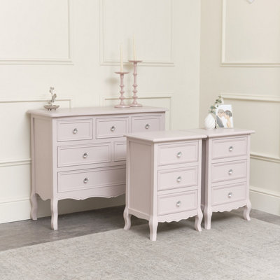 White Dressing Table Set - Victoria Range