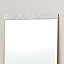 Melody Maison Luxe Gold & Faux Marble Mirror - Large 155cm x 75cm