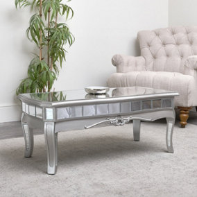 Melody Maison Mirrored Coffee Table - Tiffany Range