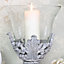 Melody Maison Ornate Candle Holder with Glass