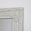 Melody Maison Ornate Tall Taupe Wall / Leaner Mirror 47cm x 142cm