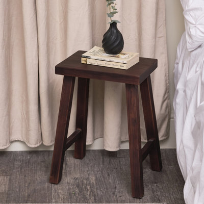 Melody Maison Rustic Wooden Milking Stool