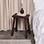 Melody Maison Rustic Wooden Milking Stool