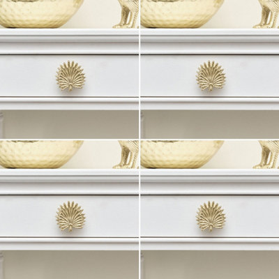 gold dress with hood Satin Gold Century” Cone Cabinet Knob MCM 03 (Taller Knob) main image 0