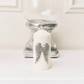 Melody Maison Silver Angel Wings Candle Pin