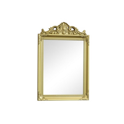Melody Maison Vintage Gold Wall Mirror 36cm x 55cm