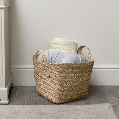 Melody Maison Woven Storage Basket / Planter - 30cm