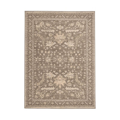 Melrose Colorama Antique Faded Stone Grey Vintage Feel Indoor Large ...