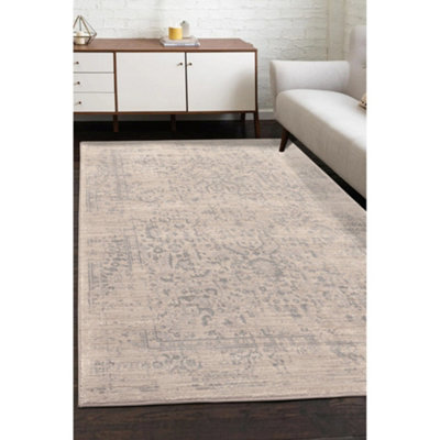 Melrose Vintage Zeus Faded Pattern Design Indoor Large Area Rug 160/230cm