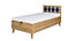 Memone Bed with Hydraulic Storage - Sleek Golden Oak - W945mm x H900mm x D2045mm