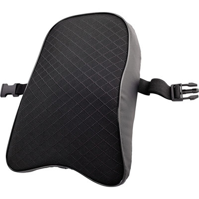 Memory Foam Headrest - Car Seat Head, Neck, Shoulder & Back Support Cushion  with Cover & Elasticated Straps - H32 x W18 x D8.5cm