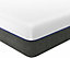 Memory Foam Mattress 8 Inch Mattress with Soft Fabric 2-Layer Skin-friendly Durable-Single