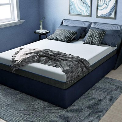 Memory Foam Mattress 8 Inch Mattress with Soft Fabric 2-Layer Skin ...