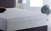 Memory Foam Mattress Topper 5000, 2 inch with Cover, 5FT (150x200cm)