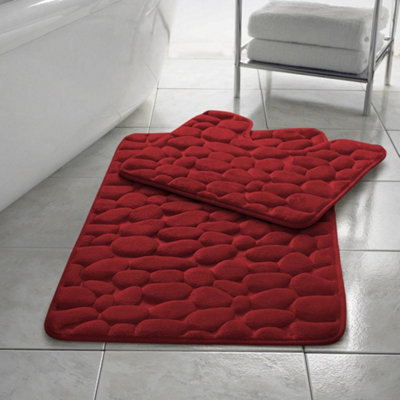 Memory Foam Pebbles Bath Mat Set 2 Piece Price Comparisons | Compare The Build