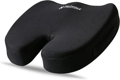 Memory Foam Seat Cushion Ergonomic Chair Pad with Back Support for ...