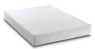 Memory King Mattress, Firm, High Quality Memory Foam, Silent, No Springs, Cleanable Cover, 4FT Small Double, 120 x 190 cm