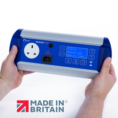 MemoryPAT PAT Tester Portable Appliance Tester with Display