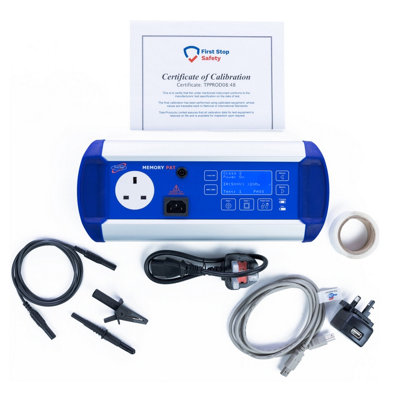 MemoryPAT PAT Tester Portable Applicance Tester with Display