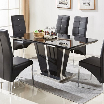 Modern dining table set store 8 seater