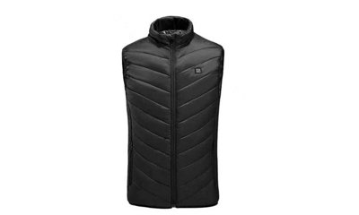 Men's Heated Body Warmer Gilet BLACK XL