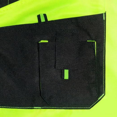 Men Workwear High Visible Shorts (size: 32-34 inch -EU 50) Heavy Duty ...