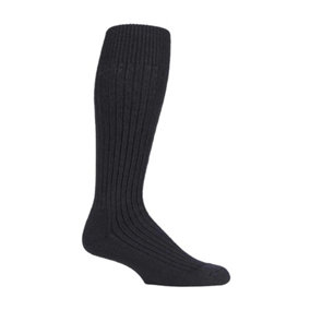Mens Long Military Action Army Style Socks for Boots 7-11 Black