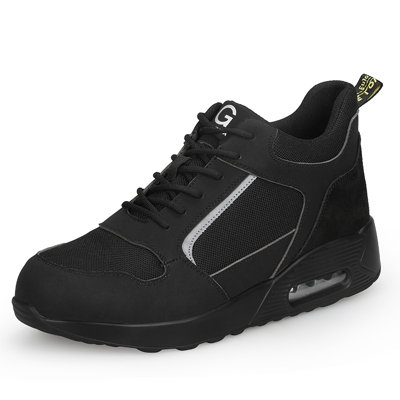 Site steel store toe cap trainers