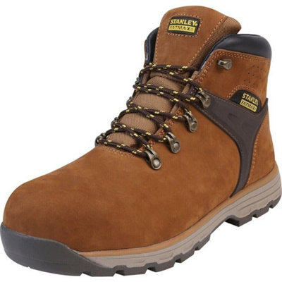Mens Stanley FatMax Redmond Leather Safety Waterproof Steel S1P Work Boots Size