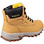 MENS STANLEY PRO SAFETY STEEL TOE CAP WORK APPRENTICE LEATHER BOOTS SHOES SZ