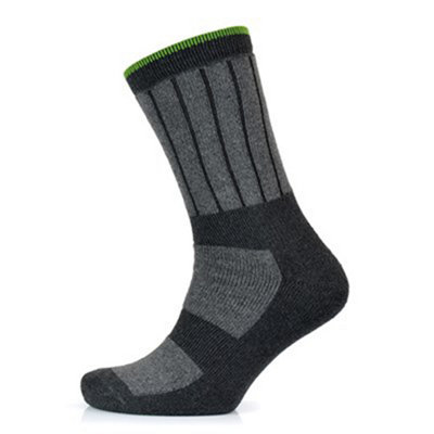 Mens Storm Ridge Hardwearing Work Socks 3 Pair Pack Cotton Blend 7-11 - Grey